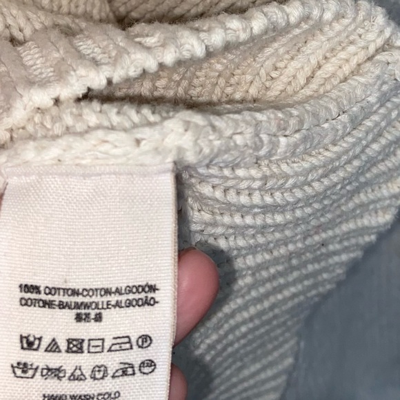 Free People Off-white Cotton Sweater - Picture 6 of 6